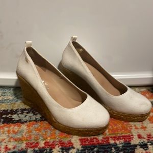Viscata Barcelona White Espadrilles- sz 7